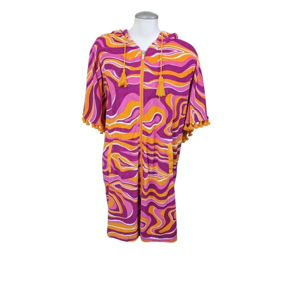 Serra Hoodie Terry Swimsuit Cover Up New Size XL - Picture 1 of 5